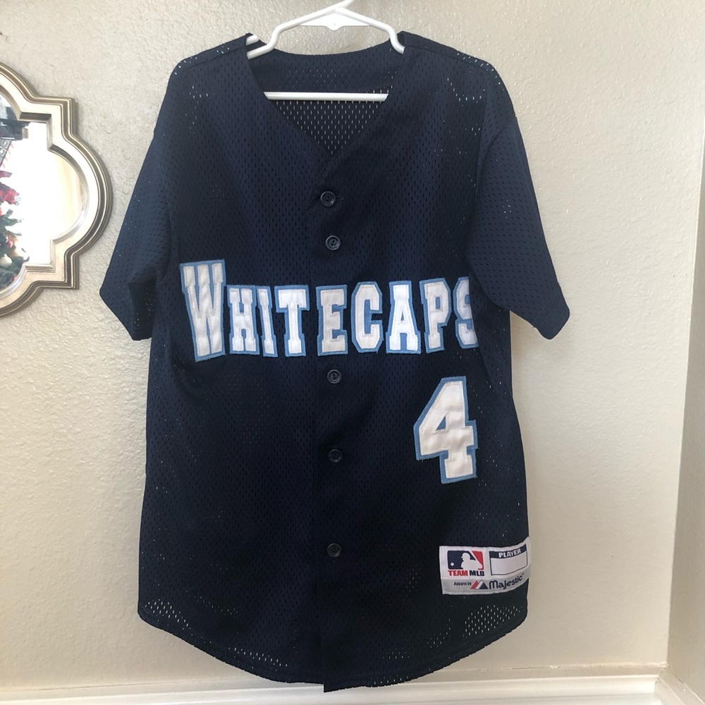 🧸6/$25 Whitecaps MLB Jersey 4